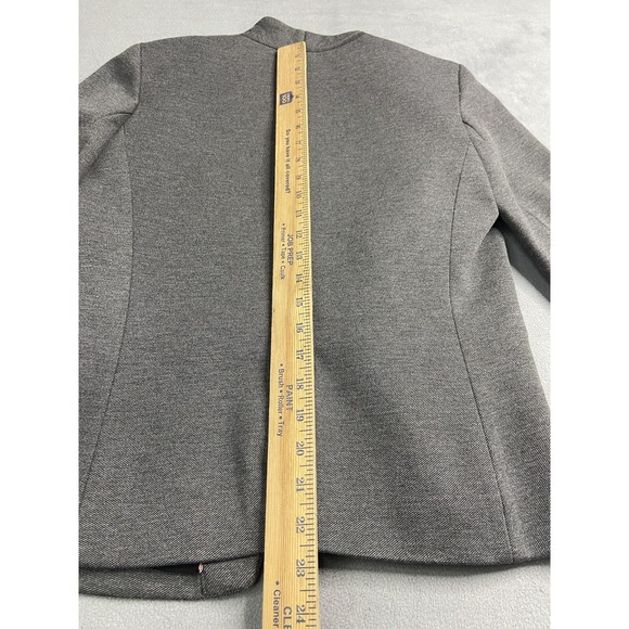 J.Crew Blazer Womens 4 Gray Going Out Stretch Twill H2743 Career‎ Workwear Open - Picture 9 of 10